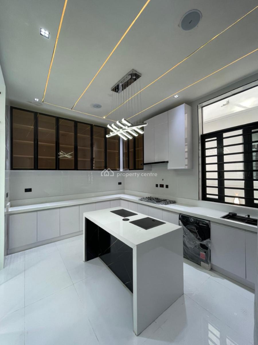 Contemporary 5bedroom Fully Detached Duplex, Location : Chevron, Water Heater - [ ] Heat Extractor -, Lekki, Lagos, Detached Duplex for Sale