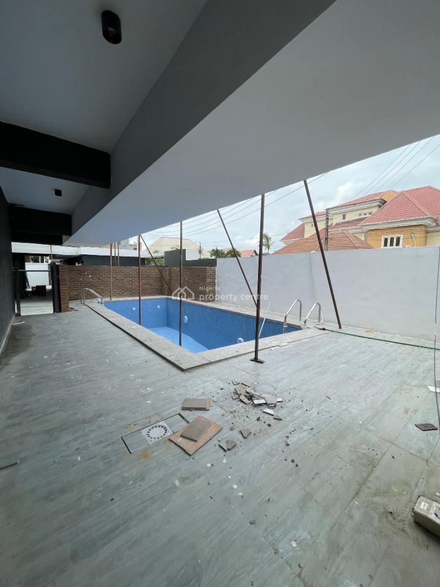 Tastefully Finished 4 Bedroom Terraced Duplex with Pool, Gym and Cinem, Lekki Phase 1, Lekki, Lagos, Terraced Duplex for Sale
