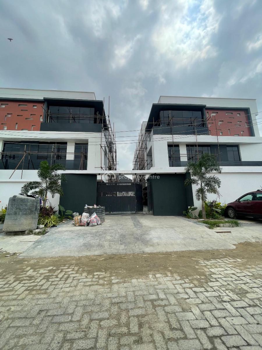 Tastefully Finished 4 Bedroom Terraced Duplex with Pool, Gym and Cinem, Lekki Phase 1, Lekki, Lagos, Terraced Duplex for Sale