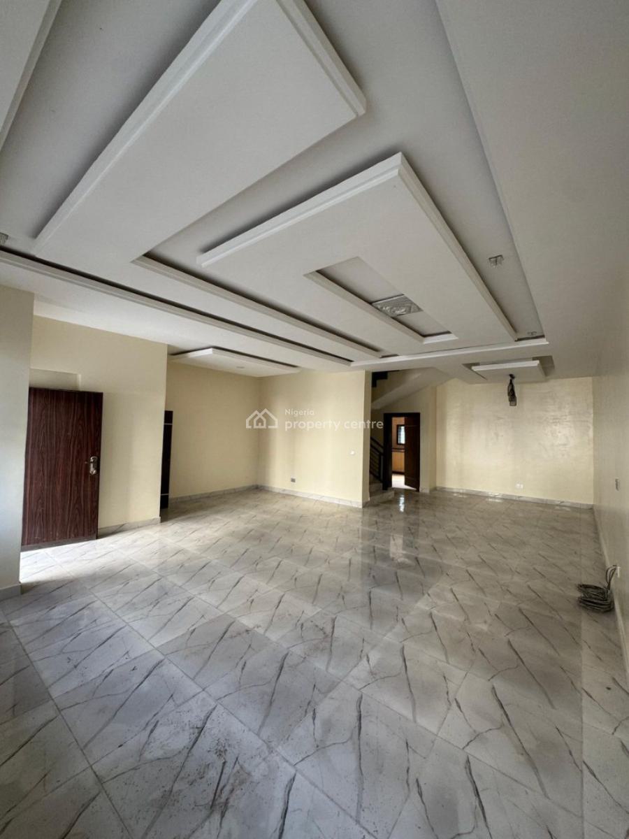 Newly Built 4 Bedrooms Terrace Duplex with a Bq, Guzape Main, Guzape District, Abuja, Terraced Duplex for Rent