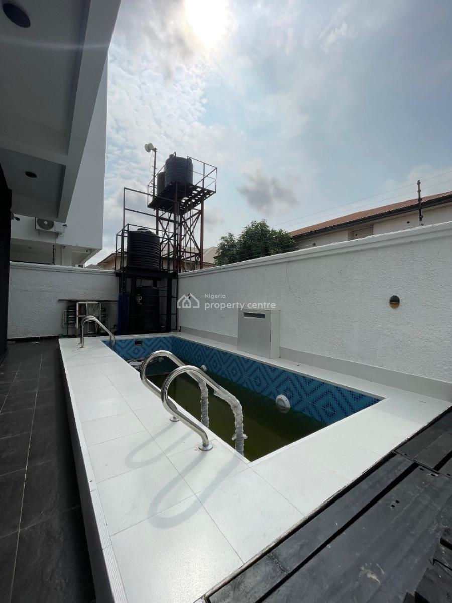 Beautifully Built 4 Bedroom Detached with Pool, Cinema, Gym and Roofto, Lekki Phase 1, Lekki, Lagos, Detached Duplex for Sale