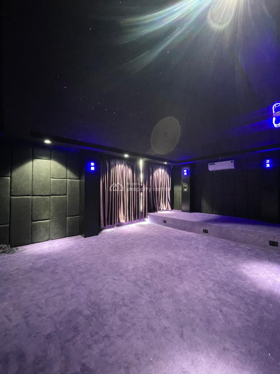 Beautifully Built 4 Bedroom Detached with Pool, Cinema, Gym and Roofto, Lekki Phase 1, Lekki, Lagos, Detached Duplex for Sale
