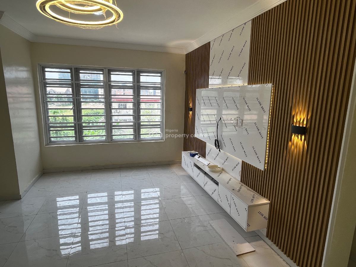 Newly Built Semi-furnished 3 Bedroom Flat, Musiliu Smith Street, Panti, Adekunle, Yaba, Lagos, Flat / Apartment for Rent