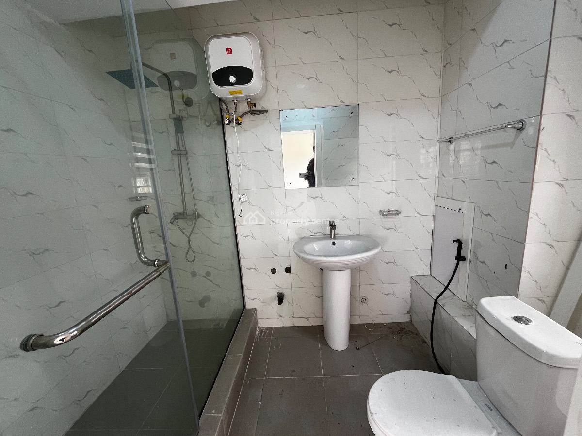 Newly Built Semi-furnished 3 Bedroom Flat, Musiliu Smith Street, Panti, Adekunle, Yaba, Lagos, Flat / Apartment for Rent