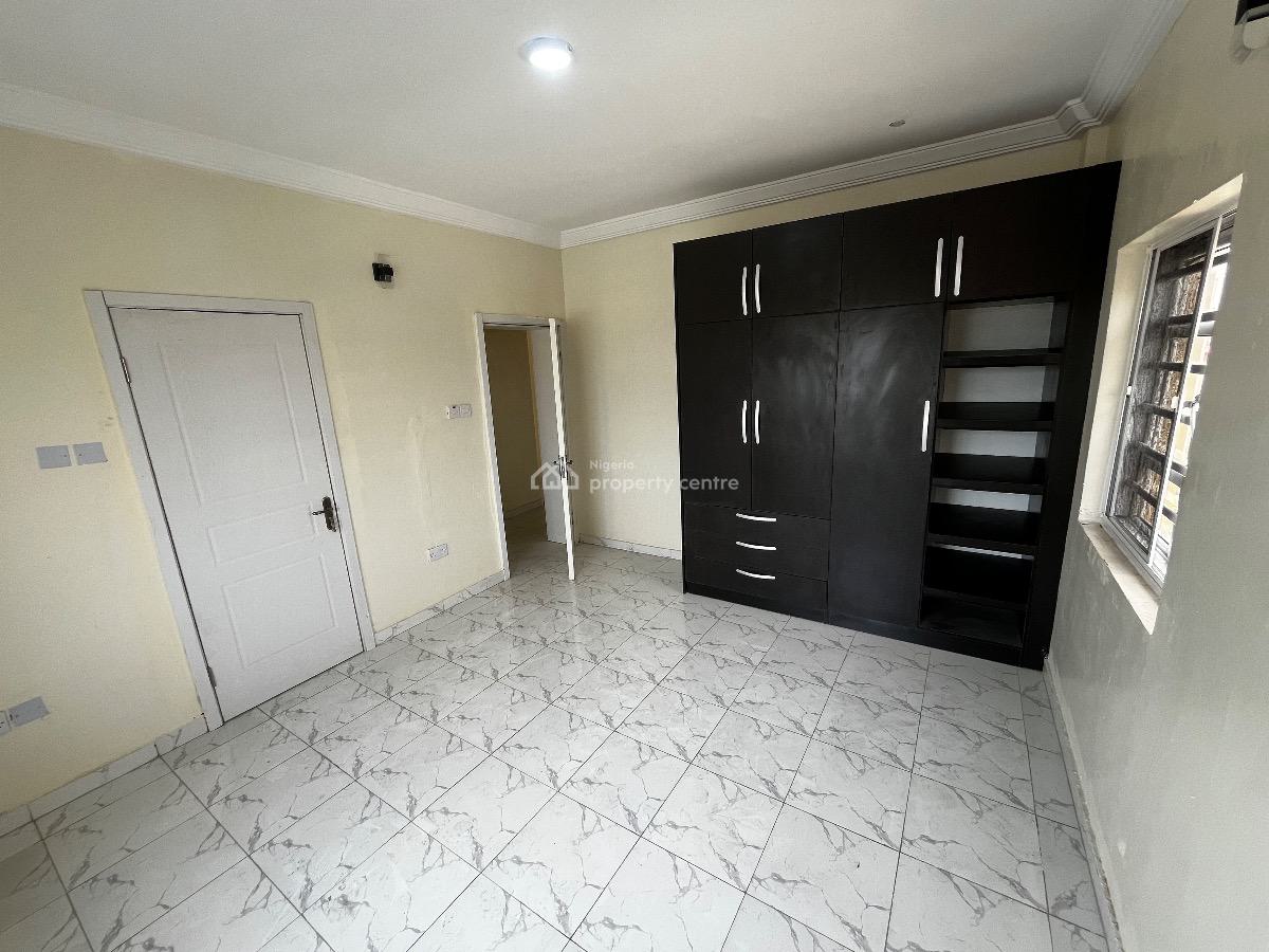 Newly Built Semi-furnished 3 Bedroom Flat, Musiliu Smith Street, Panti, Adekunle, Yaba, Lagos, Flat / Apartment for Rent