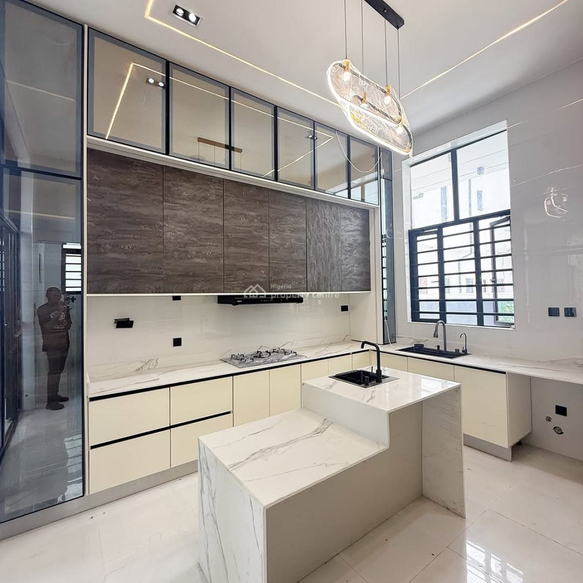 Well Built 5 Bedroom Detached Duplex with Pool + Bq, Chevron, Lekki, Lagos, Detached Duplex for Sale