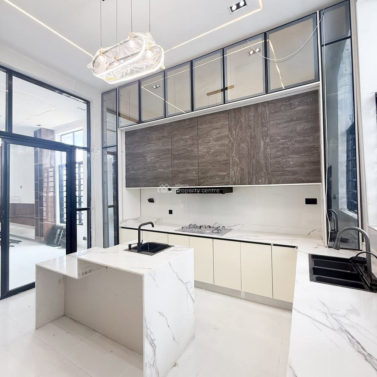 Well Built 5 Bedroom Detached Duplex with Pool + Bq, Chevron, Lekki, Lagos, Detached Duplex for Sale