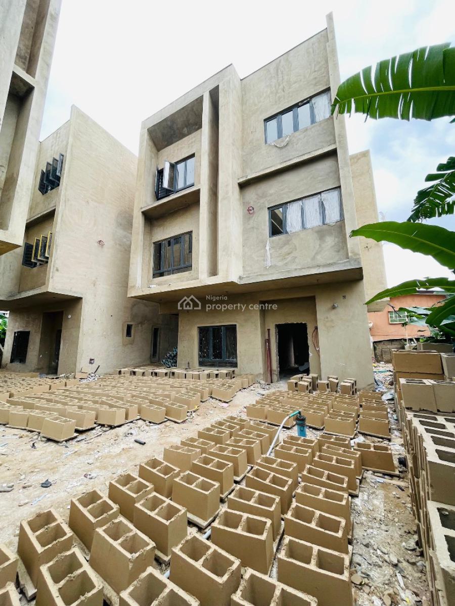 Contemporary  4 Bedroom Detached Duplex + Bq in Serene Environment, Surulere, Lagos, Detached Duplex for Sale