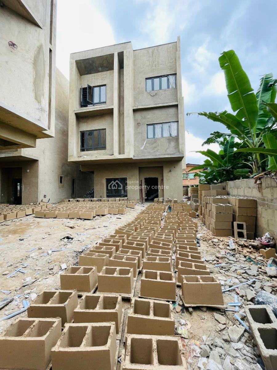 Contemporary  4 Bedroom Detached Duplex + Bq in Serene Environment, Surulere, Lagos, Detached Duplex for Sale