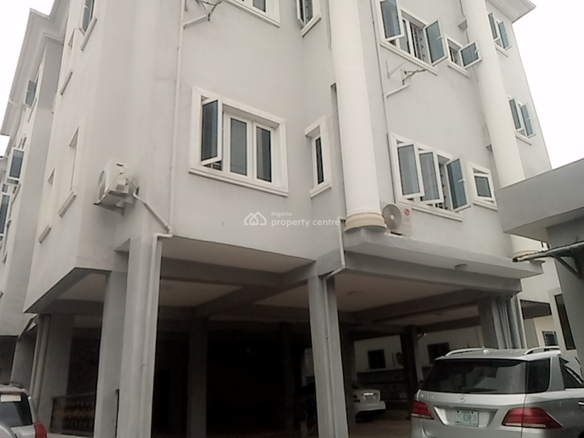 a Neatly and Massively Built 3 Bedroom Flat, Osapa, Lekki, Lagos, Flat / Apartment for Rent