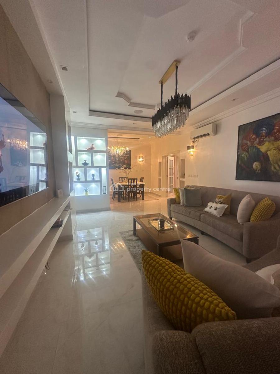 4 Bedroom Apartment with Gym and Swimming Pool, Banana Island, Ikoyi, Lagos, Flat / Apartment Short Let