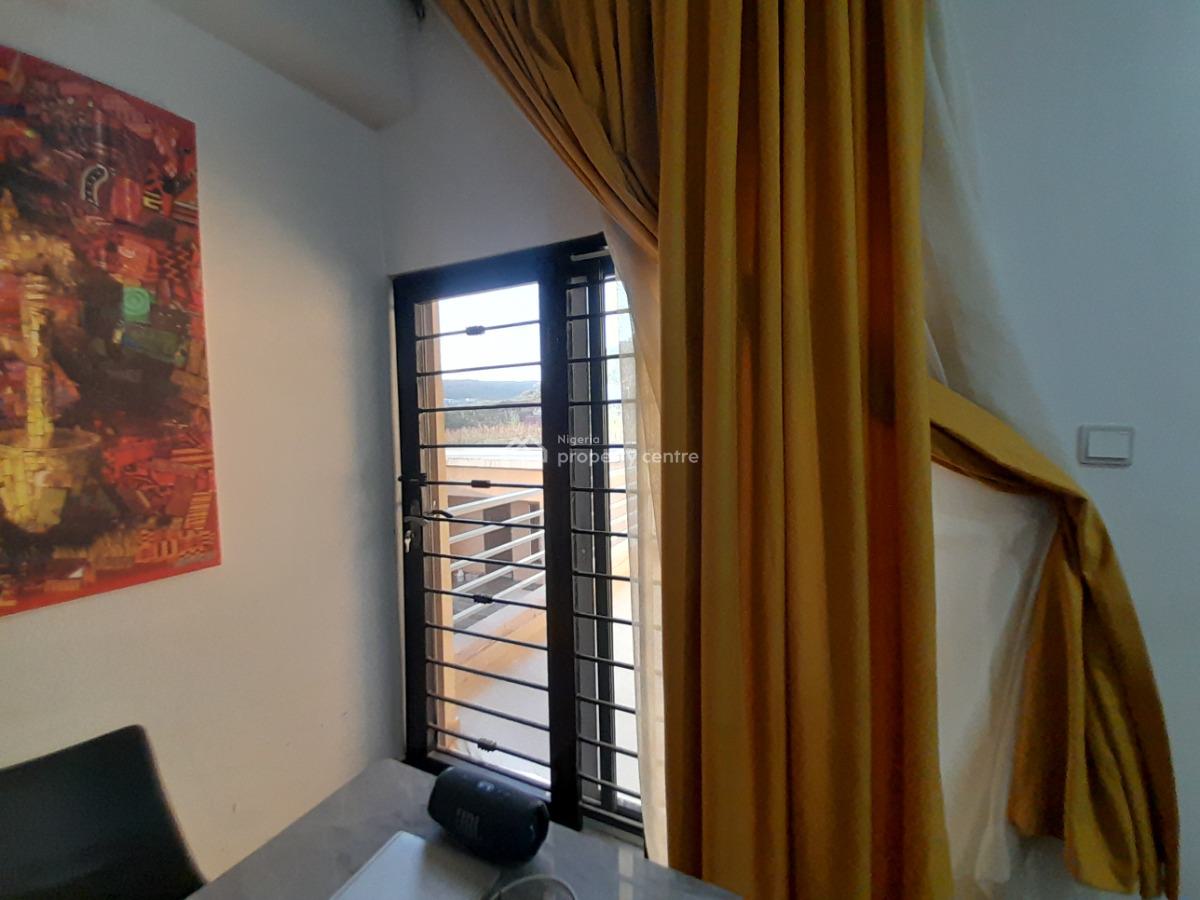 Partly Furnished and Serviced 1 Bedroom Apartment  (ensuite), Katampe Extension, Katampe, Abuja, Flat / Apartment for Rent