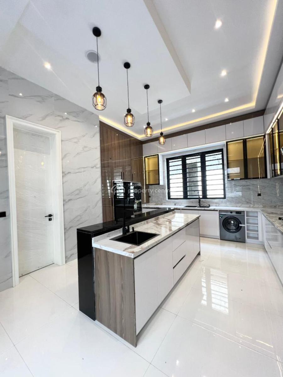 5bedrooms Fully-detached Duplex with Bq N420m Swimming N Cinema, Cinema Oven Microwave Cctv 🔖brand New Video Bell, Ikota, Lekki, Lagos, Detached Duplex for Sale