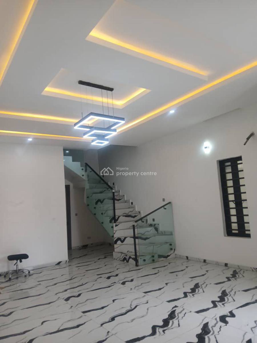 5 Bedroom Fully Detached Duplex with Bq & Laundry Room, Agungi, Agungi, Lekki, Lagos, Detached Duplex for Sale