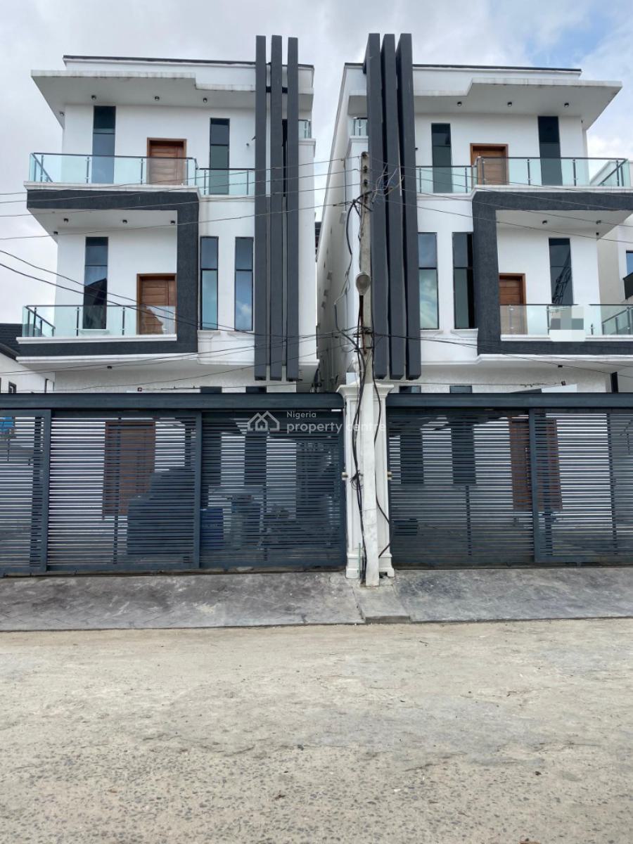 5 Bedroom Fully Detached Duplex with Bq & Laundry Room, Agungi, Agungi, Lekki, Lagos, Detached Duplex for Sale