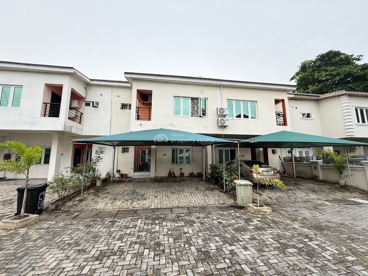 Premium Unfurnished 4 Bedroom Semi Detached with a Bq, Chevron Drive, Lekki, Lagos, Semi-detached Duplex for Sale