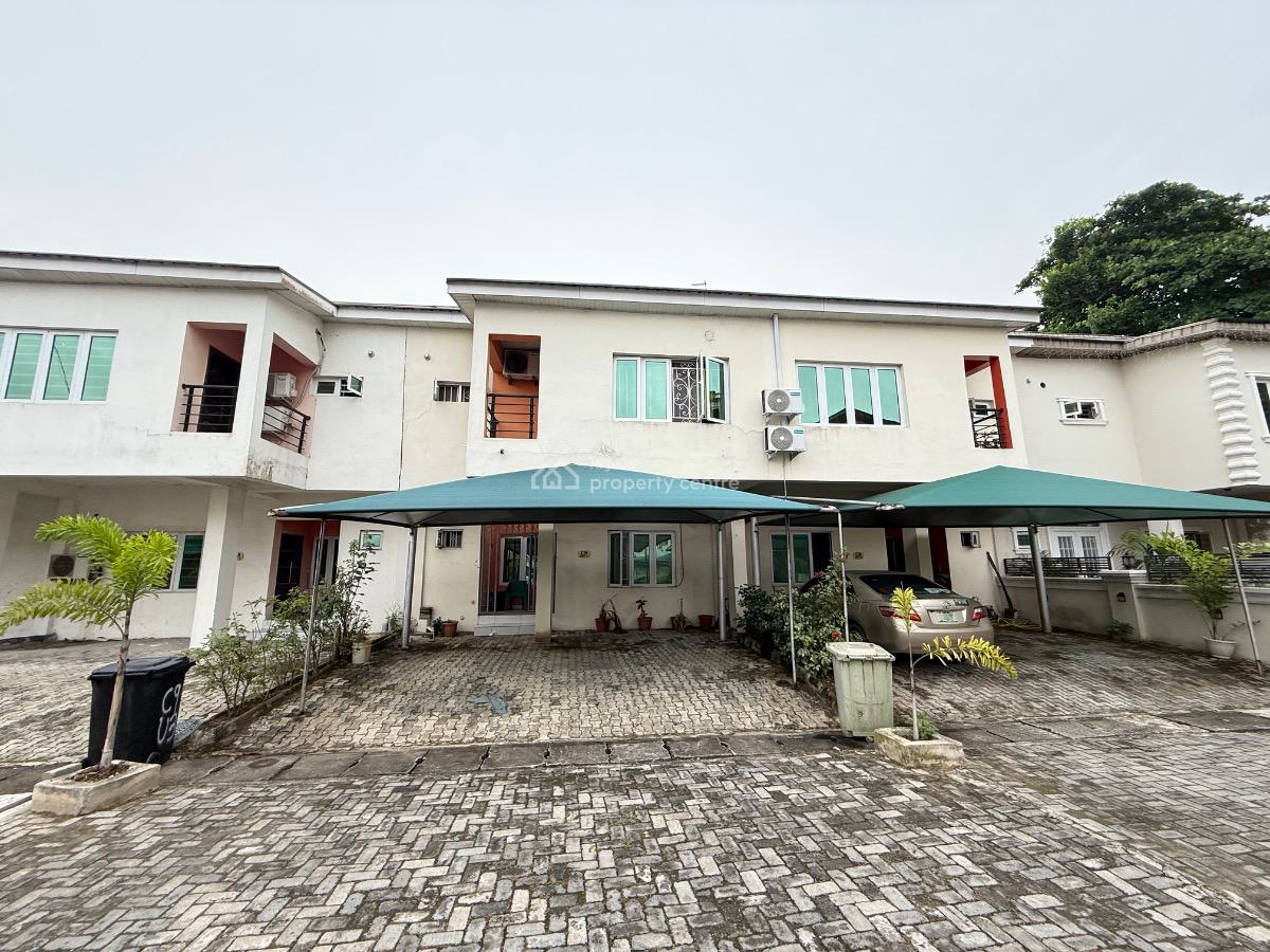 Premium Unfurnished 4 Bedroom Semi Detached with a Bq, Chevron Drive, Lekki, Lagos, Semi-detached Duplex for Sale