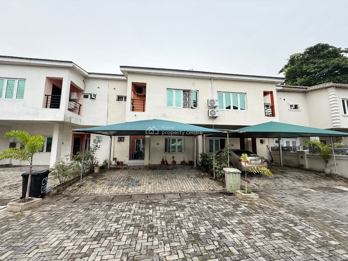 Premium Unfurnished 4 Bedroom Semi Detached with a Bq, Chevron Drive, Lekki, Lagos, Semi-detached Duplex for Sale