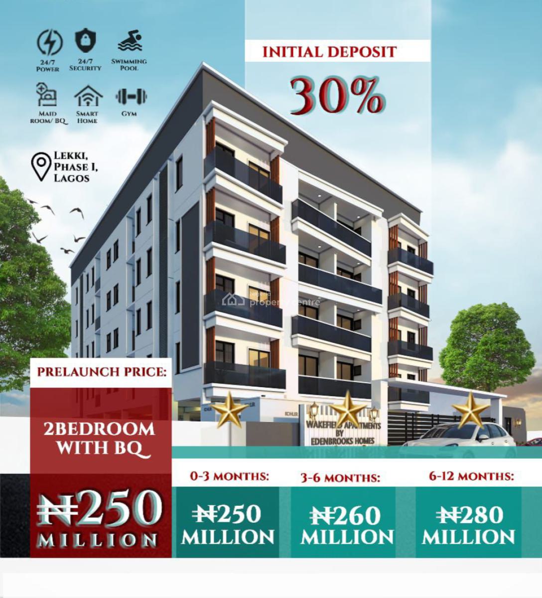 Luxury 2 Bedroom Apartment, 21,chief Collins Street, Off Admiralty Lekki Phase 1 Lagos, Lekki Phase 1, Lekki, Lagos, Flat / Apartment for Sale