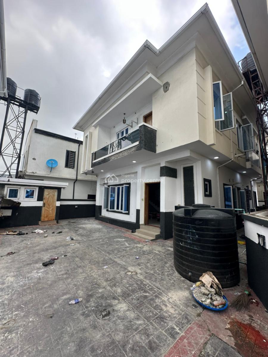 Chevron Family Comfort Duplex with a Long Driveway, Chevron, Lekki, Lekki, Lagos, House for Rent