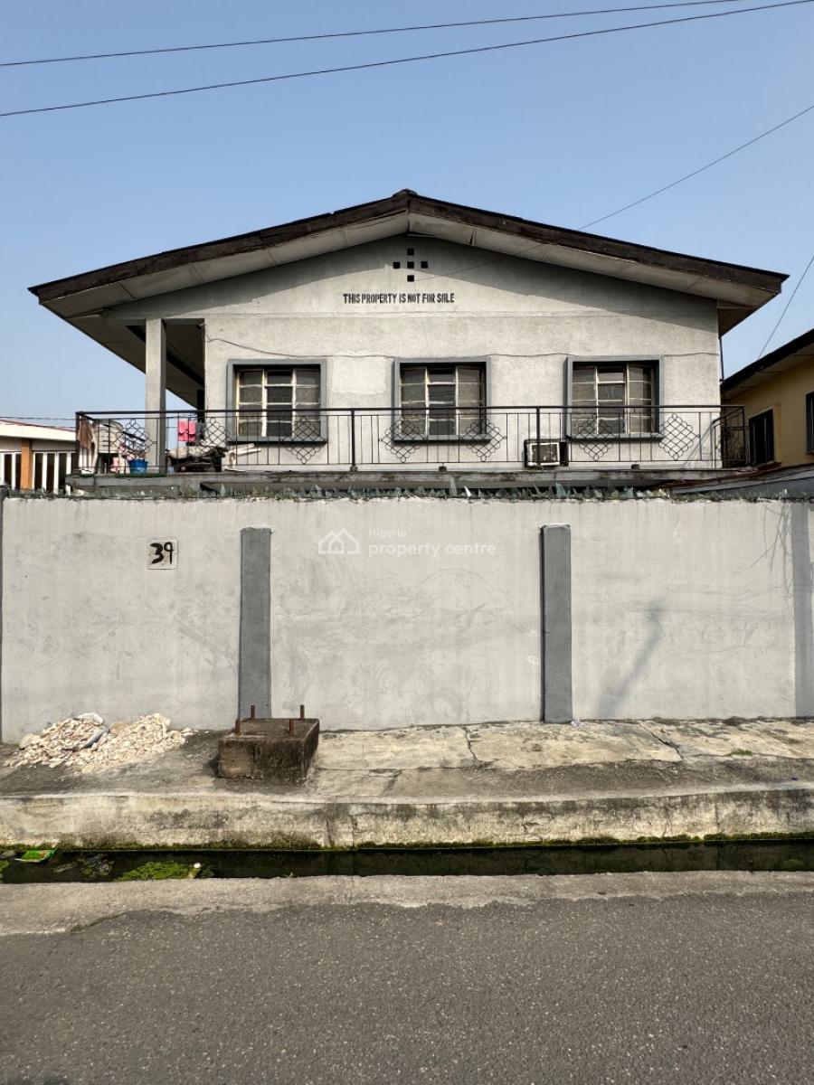 Standard 4 Units of 3 Bedroom Apartment on a 600sqm, Sam Shonibare, Surulere, Lagos, Block of Flats for Sale