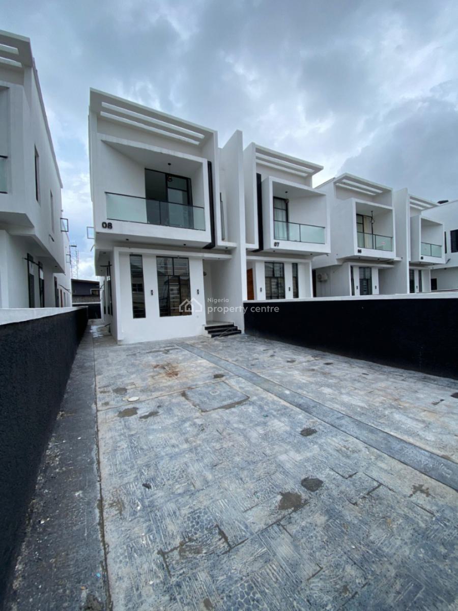 Newly Built 4 Bedroom Semi-detached House, Idado Lekki, Idado, Lekki, Lagos, Semi-detached Duplex for Sale