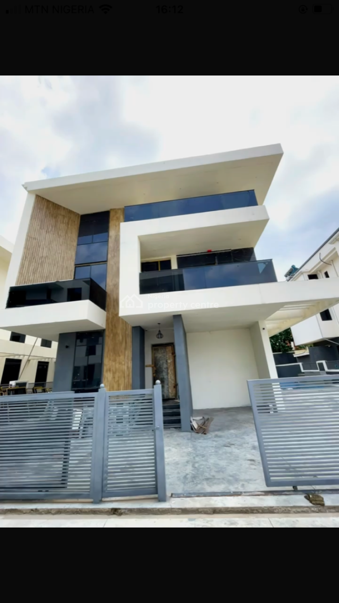 Luxury 6 Bedroom Fully Detached Duplex  with Modern Finishes, Guzape District, Abuja, Detached Duplex for Sale