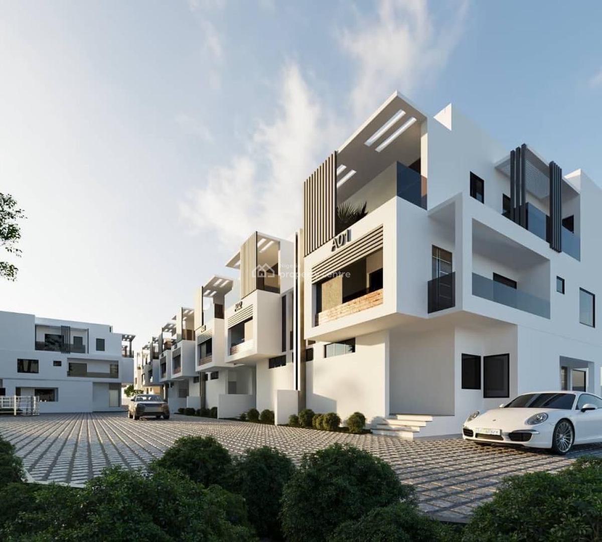 Exquisitely Built 4 Bedroom Terrace Detached Duplex with Bq, Superb 4 Bedroom Terrace Duplex with Modern Facilities * Bq, Ikeja Gra, Ikeja, Lagos, Terraced Duplex for Sale