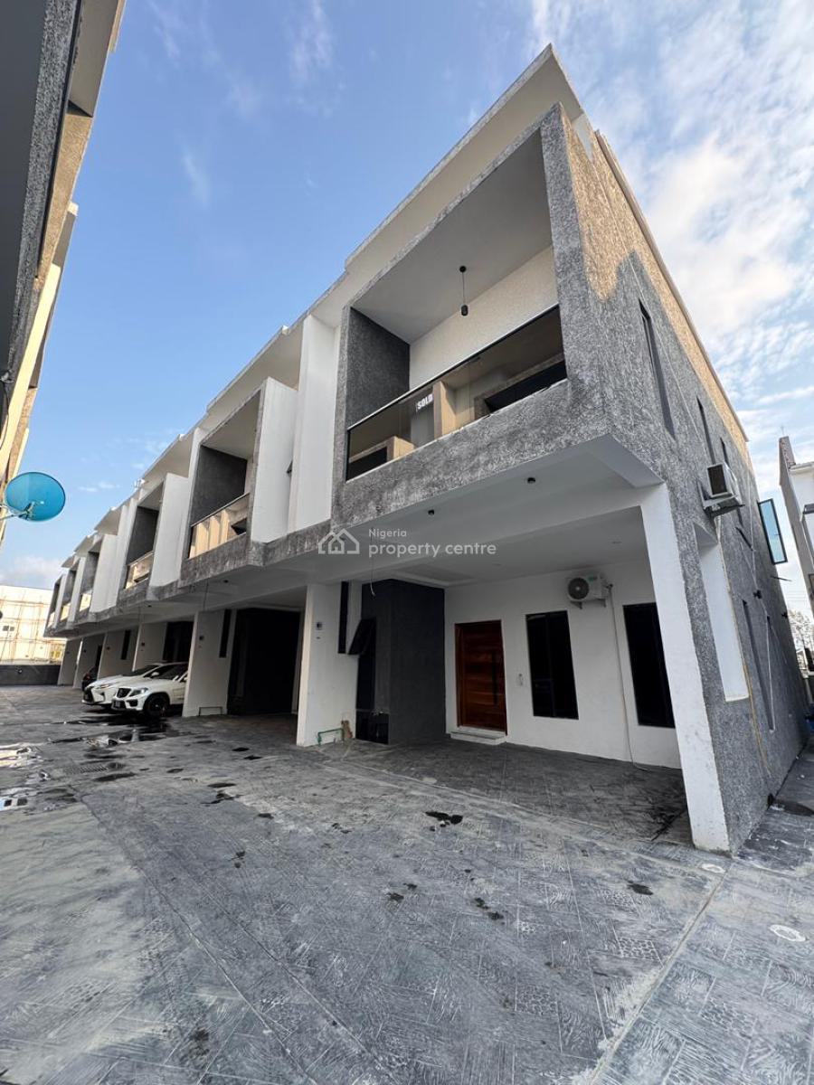 Pay & Pack in Serviced 4 Bedroom Terrace Duplex, Ikota Lekki, Ikota, Lekki, Lagos, Terraced Duplex for Sale