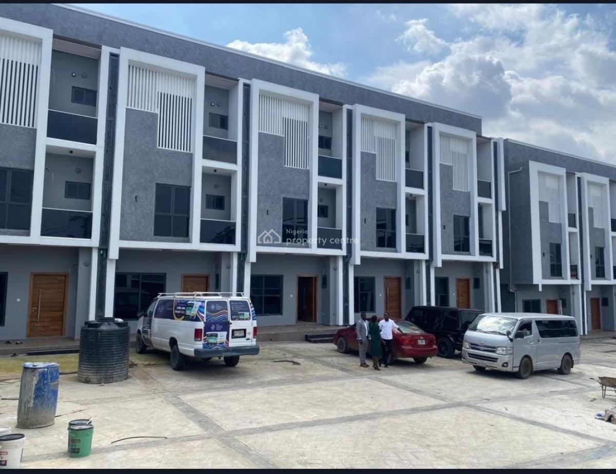 Fully Finished 4 Bedroom Terrace Triplex, Ikeja, Gra Phase 2, Magodo, Lagos, Terraced Duplex for Sale
