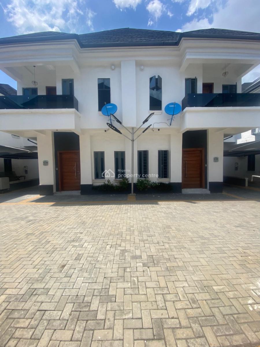 Relax in Luxury! 4-bedroom Terrace Pool with Swimming Pool, Orchid, Lekki, Lagos, Terraced Duplex for Sale