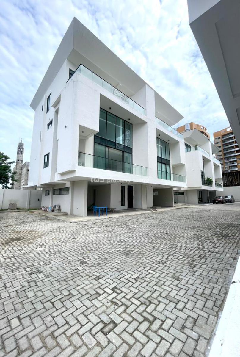 4 Bedroom Semi Detached Duplex with Boys Quarters, Gym & Swimming Poo, Ikoyi, Lagos, Semi-detached Duplex for Sale