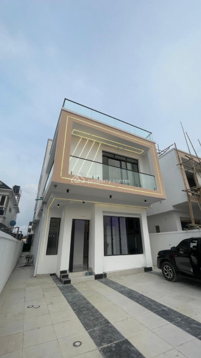 5 Bedroom Detached Duplex with Bq, Rooftop Terrace, Gym, Cinema & Pool, Ologolo, Lekki, Lagos, Detached Duplex for Sale
