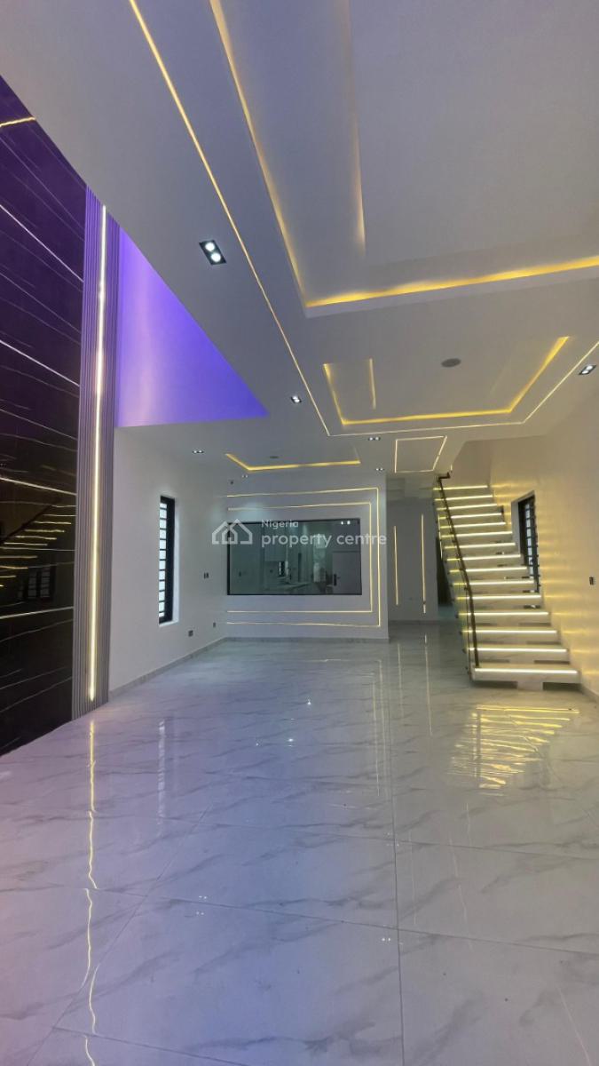 5 Bedroom Detached Duplex with Bq, Rooftop Terrace, Gym, Cinema & Pool, Ologolo, Lekki, Lagos, Detached Duplex for Sale