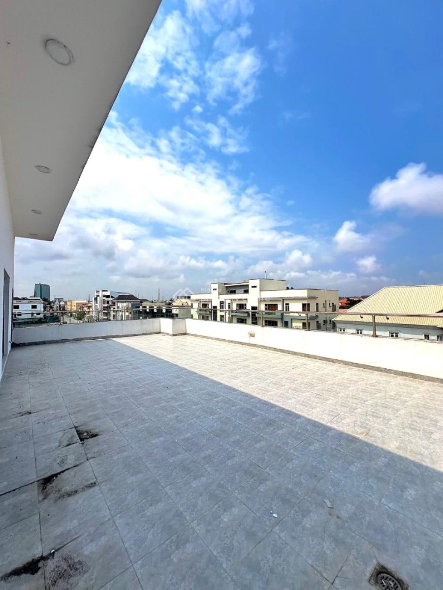 Spacious 4 Bedroom Penthouse with Bq, Elevator and Swimming Pool, Victoria Island (vi), Lagos, Flat / Apartment for Rent