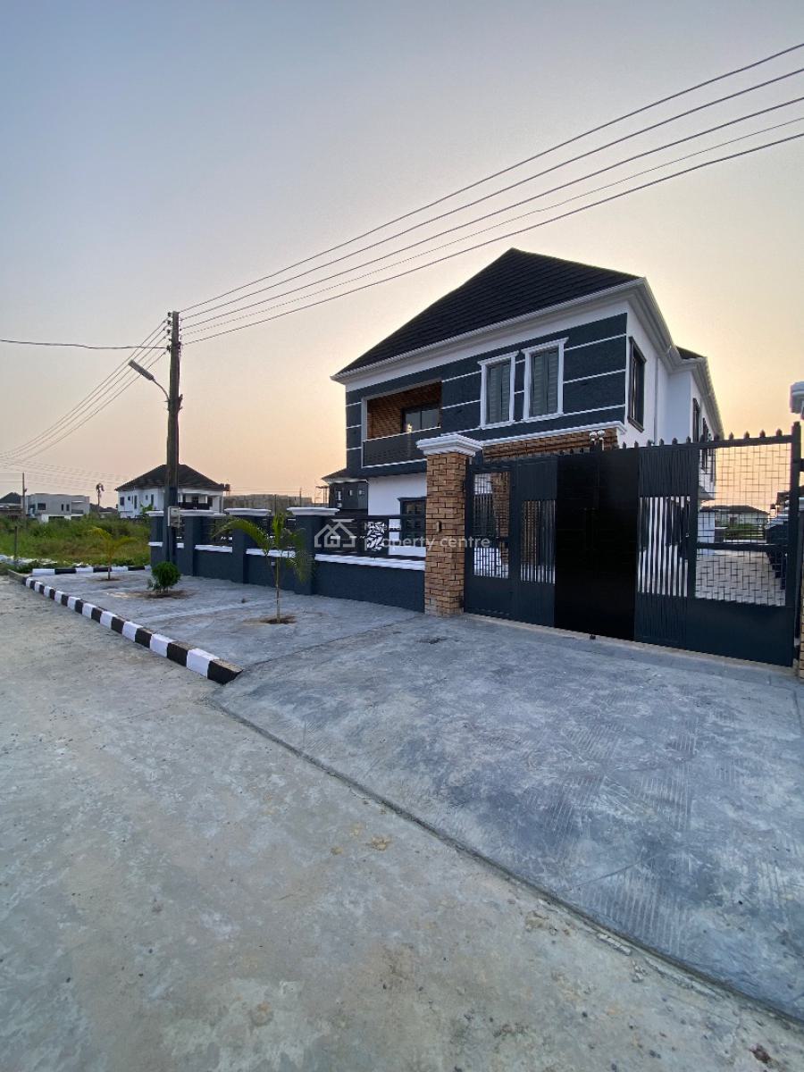 Newly Built 5bedroom Duplex Comes with a Room and  a Parlor Selfcon, Beechwood Estate, Ibeju Lekki, Lagos, Detached Duplex for Sale