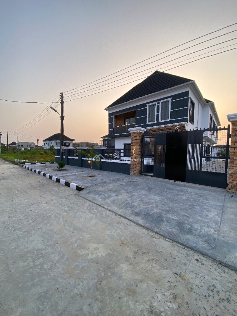 Newly Built 5bedroom Duplex Comes with a Room and  a Parlor Selfcon, Beechwood Estate, Ibeju Lekki, Lagos, Detached Duplex for Sale
