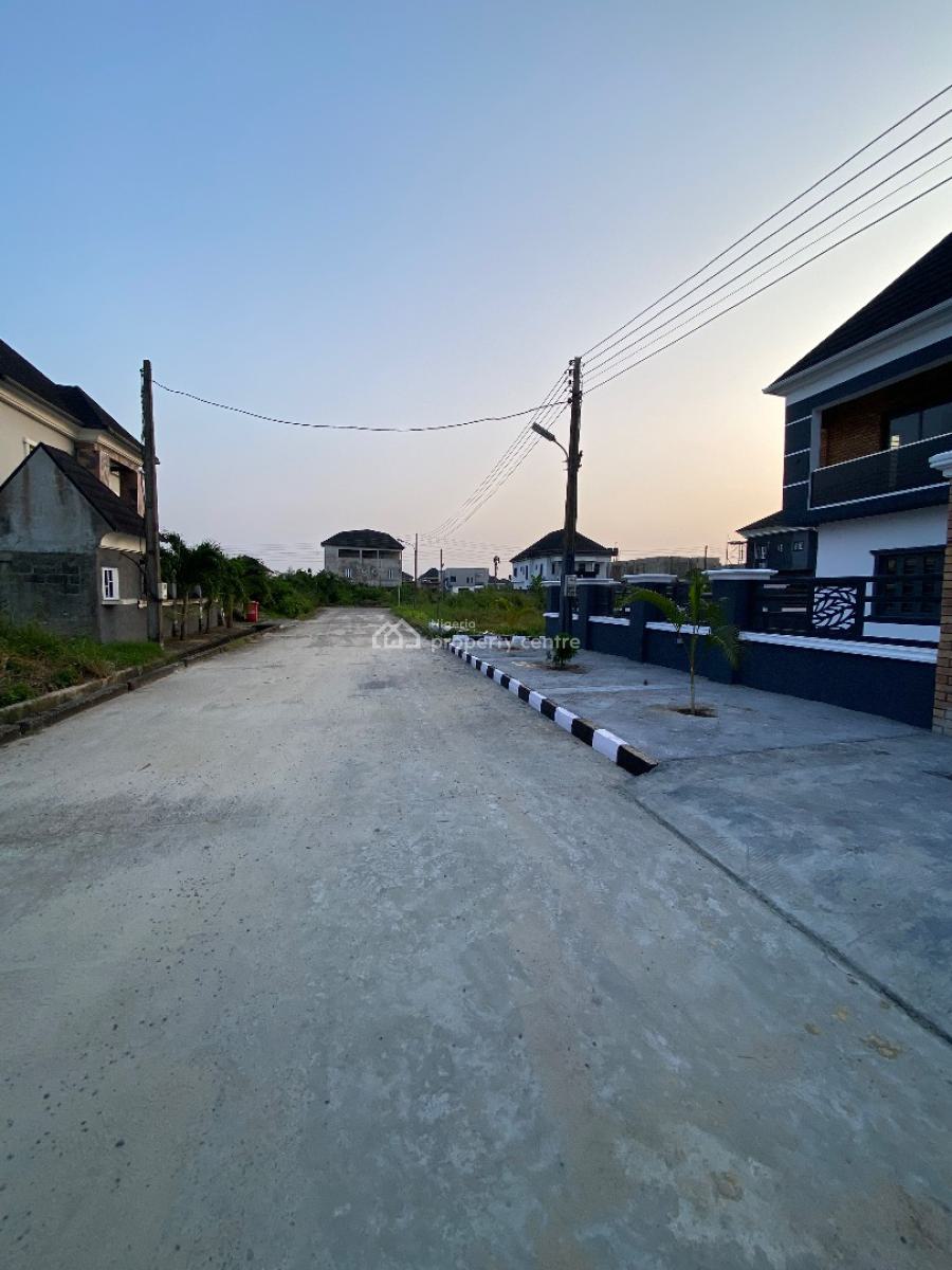 Newly Built 5bedroom Duplex Comes with a Room and  a Parlor Selfcon, Beechwood Estate, Ibeju Lekki, Lagos, Detached Duplex for Sale