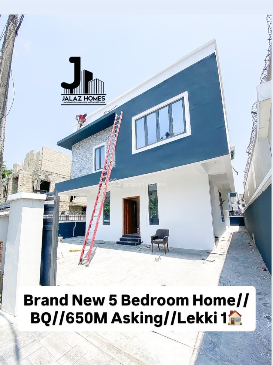 Brand New 5 Bedroom Detached Home, Osapa, Lekki, Lagos, House for Sale