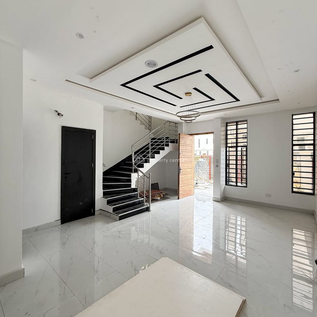 4 Bedroom Semidetached Duplex with Bq, Chevron, Lekki, Lagos, Semi-detached Duplex for Sale