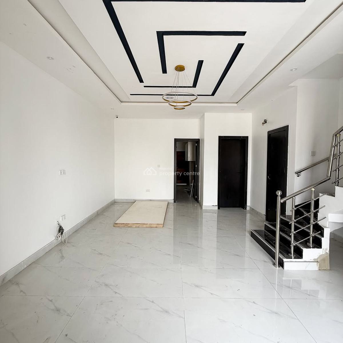 4 Bedroom Semidetached Duplex with Bq, Chevron, Lekki, Lagos, Semi-detached Duplex for Sale