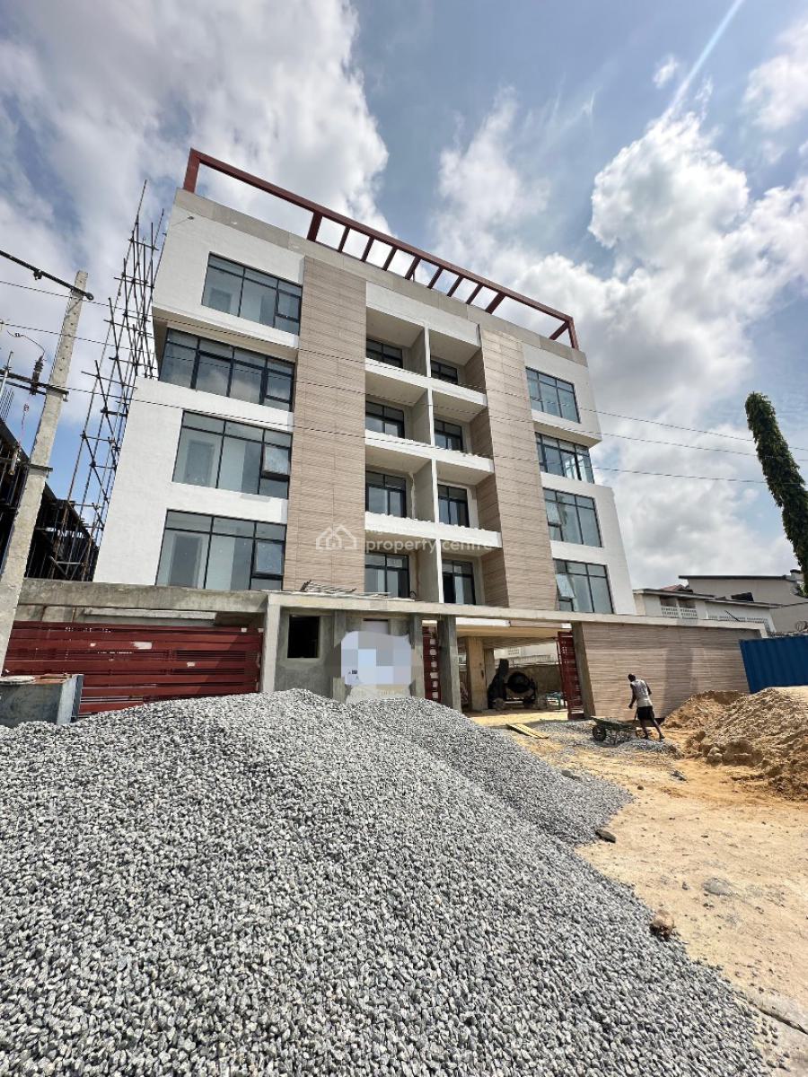 Luxury Spacious 2 Bedroom Apartment with Bq, Elevator, Gym and Rooftop, Lekki, Lagos, Flat / Apartment for Sale