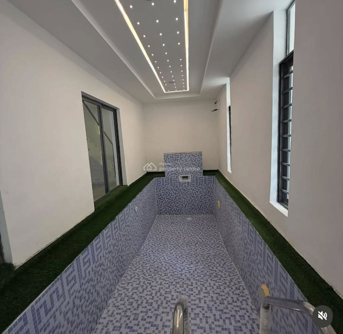 Spacious 5 Bedroom Detached Duplex with Pool/cinema, Chevron, Lekki, Lagos, Detached Duplex for Sale