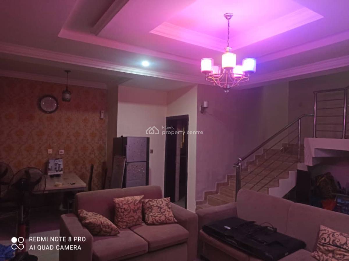 4bedroom Terrace Duplex on Two Floors, Atlantic View Estate Alpha Beach, Lekki, Lagos, Terraced Duplex for Rent