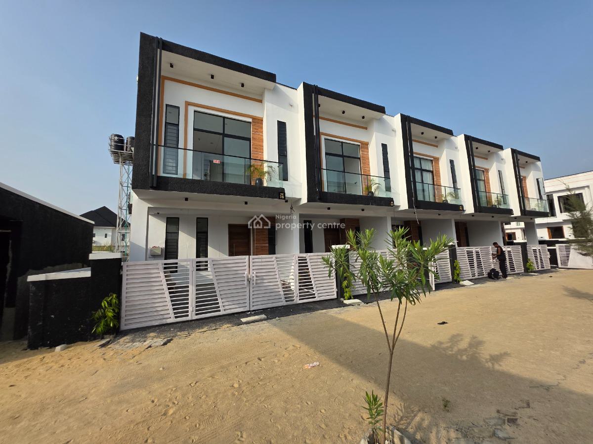 Newly Built, Superb 4 Bedroom Terrace Duplex, Ikota, Lekki, Lagos, Terraced Duplex for Sale