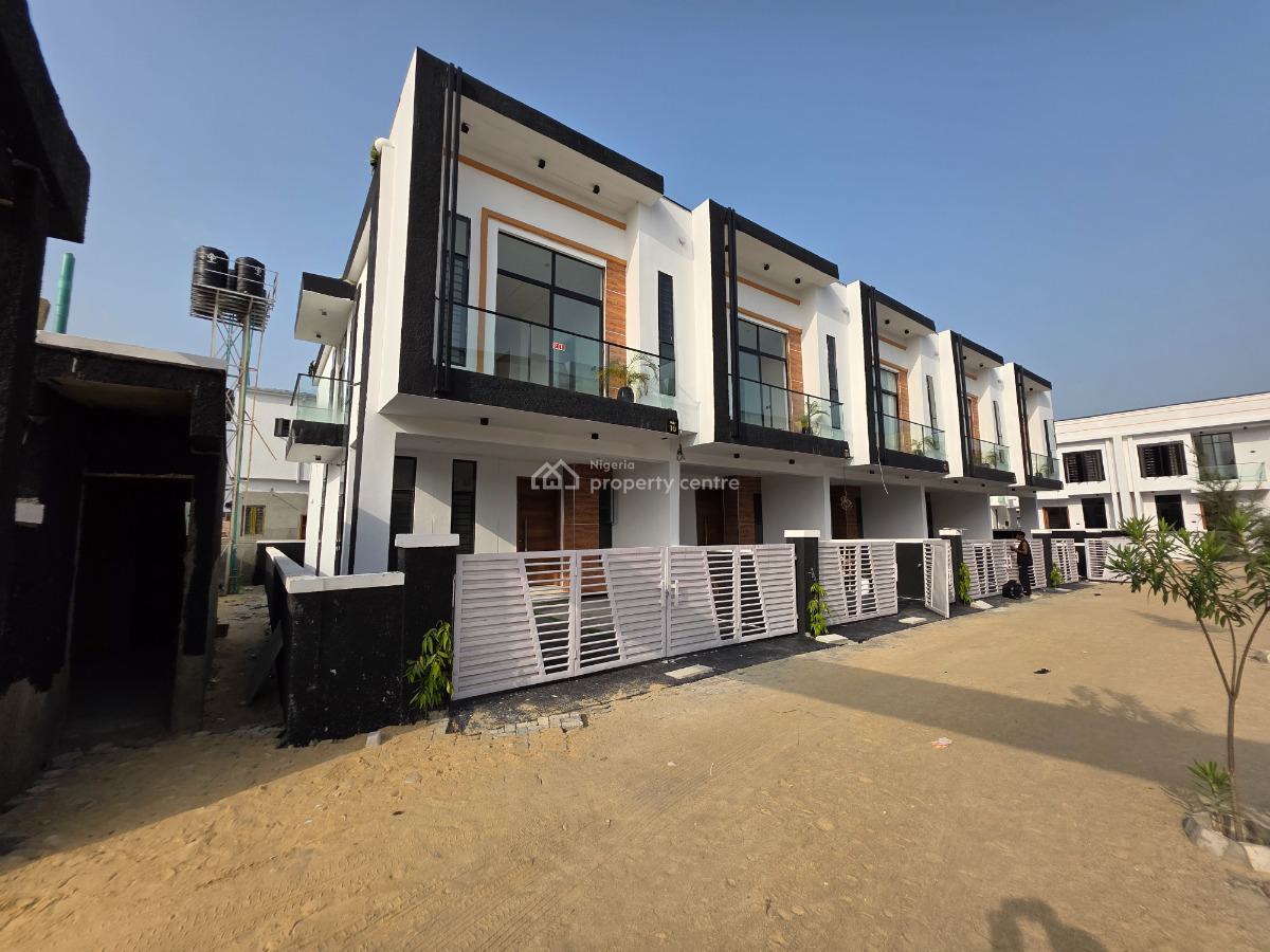 Newly Built, Superb 4 Bedroom Terrace Duplex, Ikota, Lekki, Lagos, Terraced Duplex for Sale