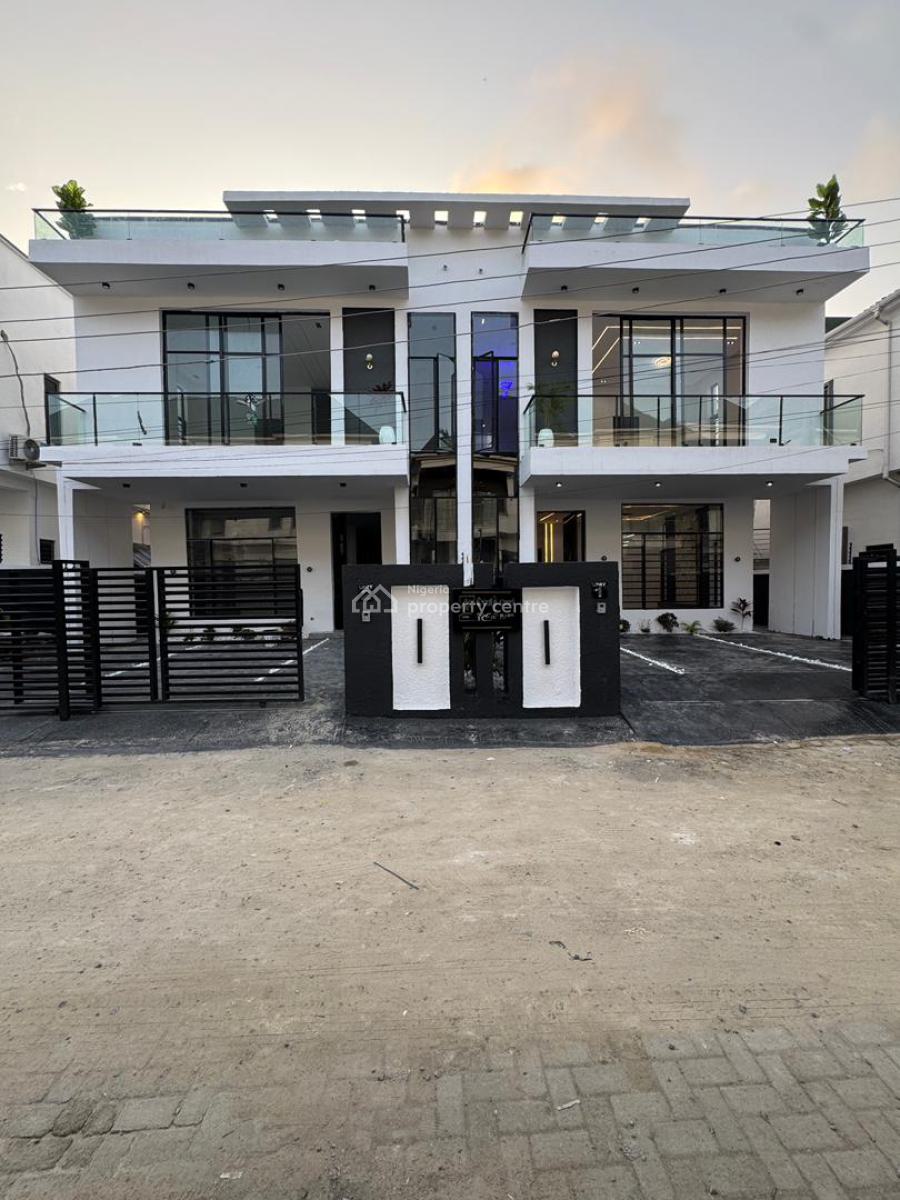 Luxurious 4 Bedroom Semi Detached Duplex with a Bq, Ikota, Lekki, Lagos, House for Sale
