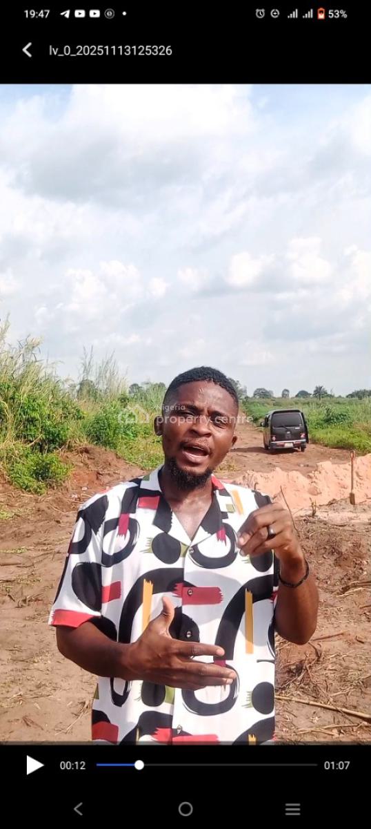 Plot of Land Available for at Abah-ubor, Asaba, Delta State., Asaba, Delta, Mixed-use Land for Sale