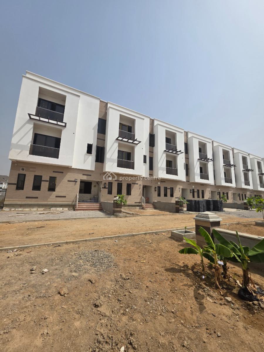 Massive 4 Bedroom Terrace Duplex with Bq, Jahi, Abuja, Terraced Duplex for Sale