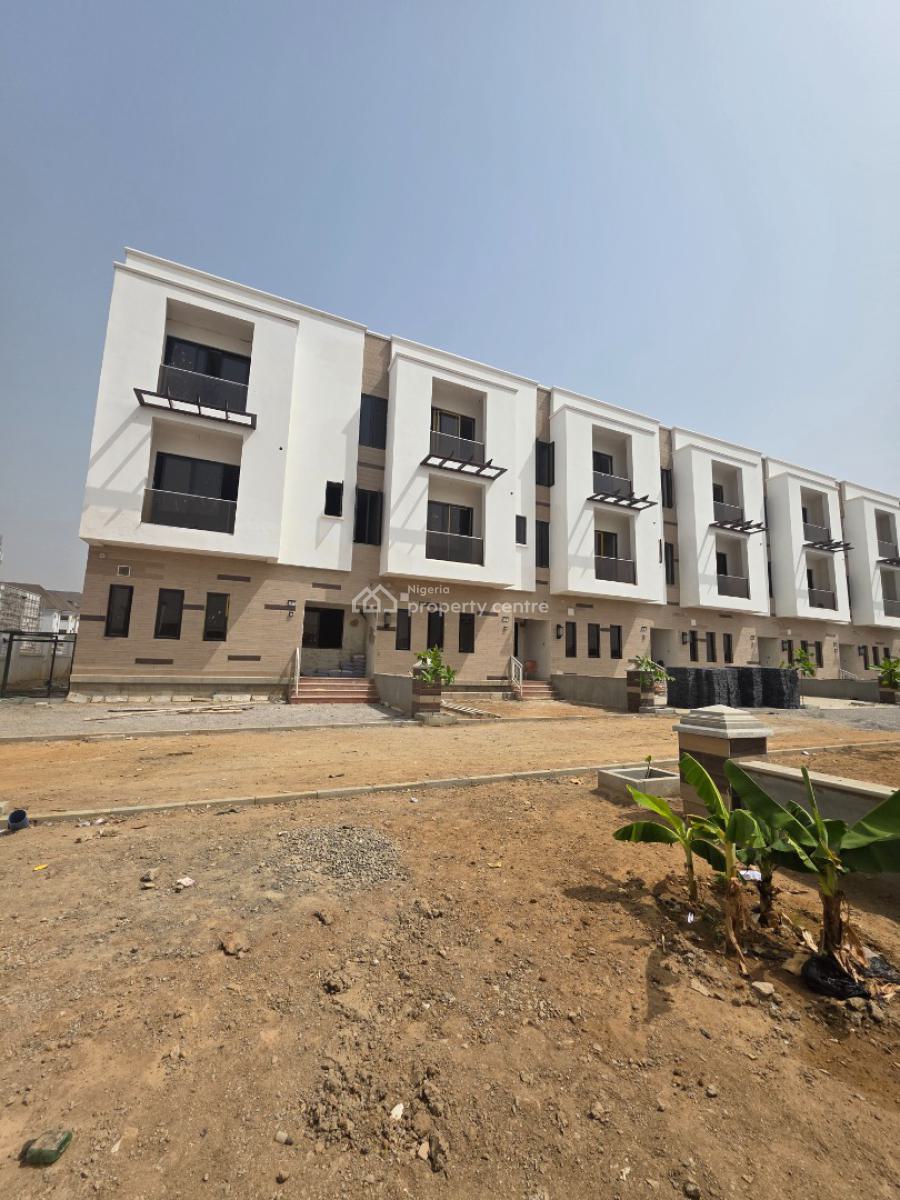 Massive 4 Bedroom Terrace Duplex with Bq, Jahi, Abuja, Terraced Duplex for Sale